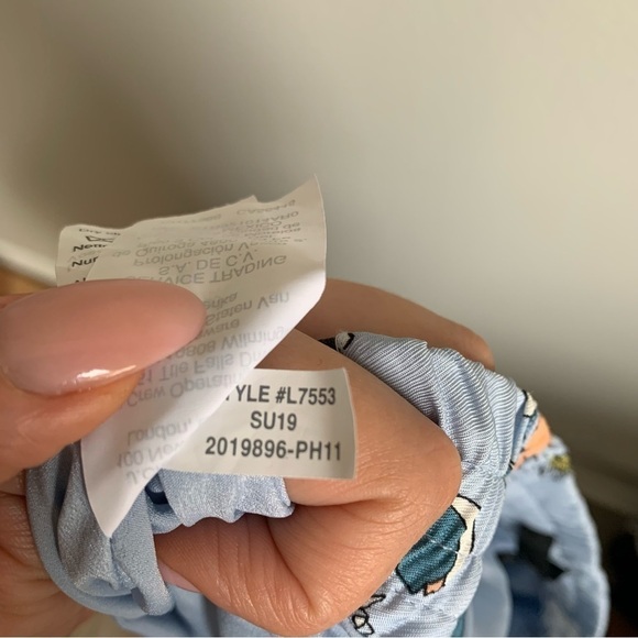 NWT J. crew high rise garden floral tapered trouser pant blue size 8 - Picture 7 of 10